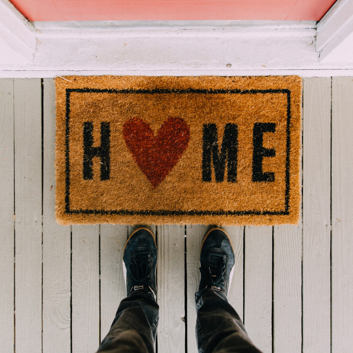 Home welcome mat