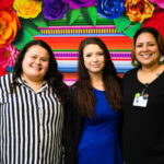 Community members at a family first event