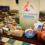 Community members at a family first event